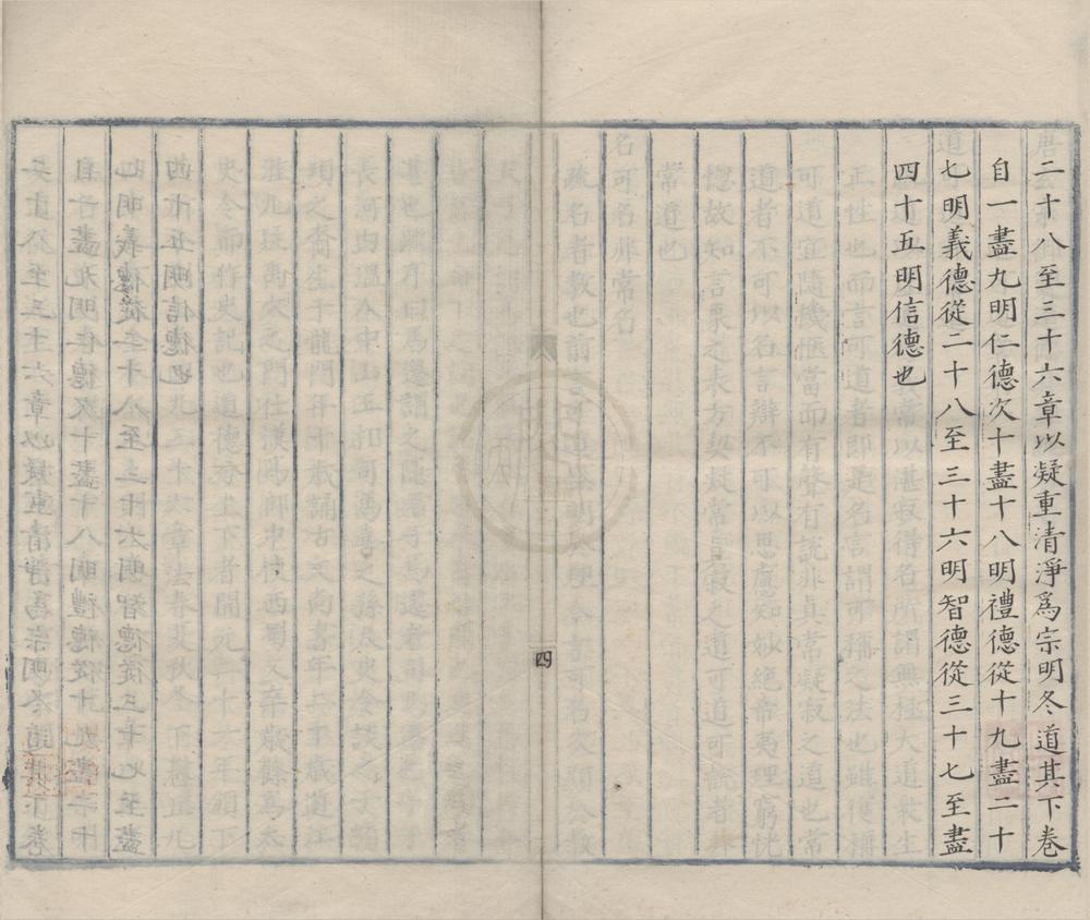 _唐玄宗御制道德真经疏四卷__