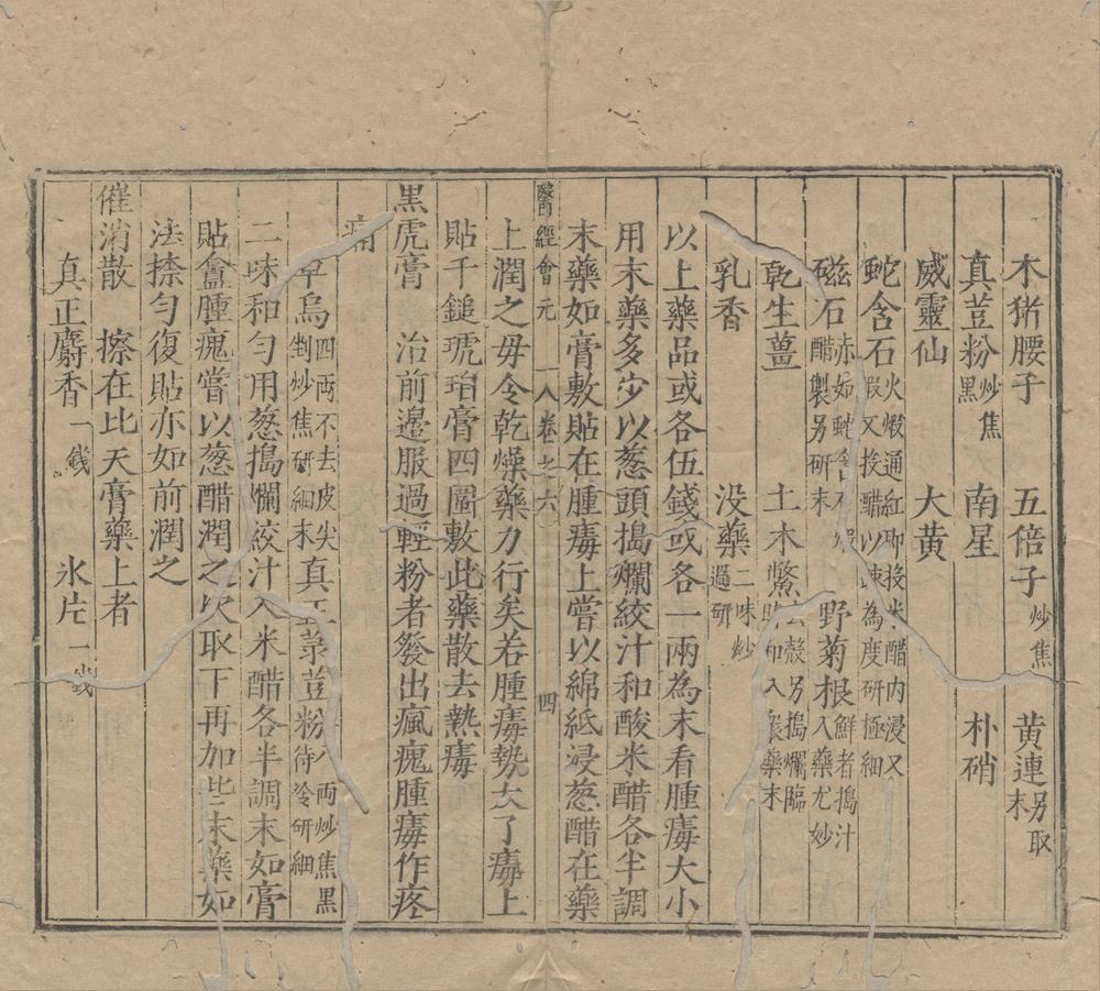 _吴梅坡医经会元保命奇方十卷__