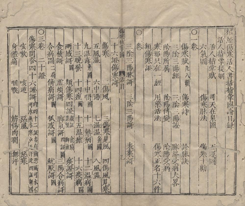 _类编伤寒活人书括指掌图论九卷__