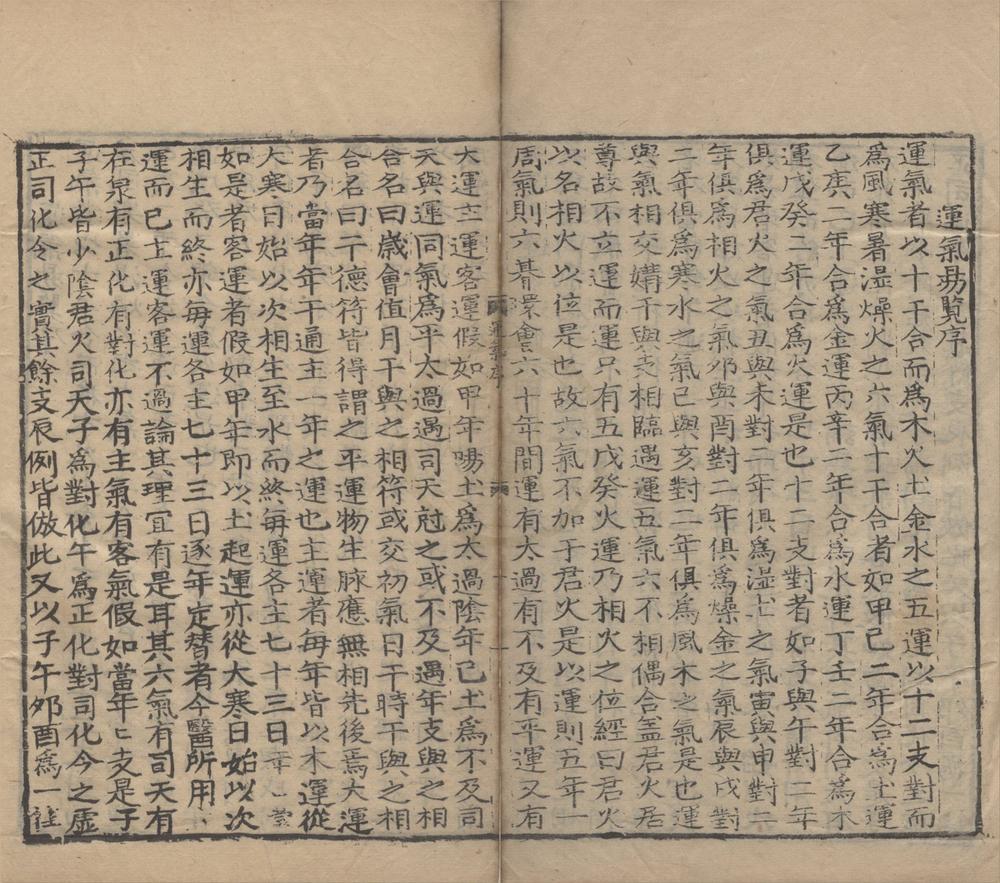 _运气易览三卷__