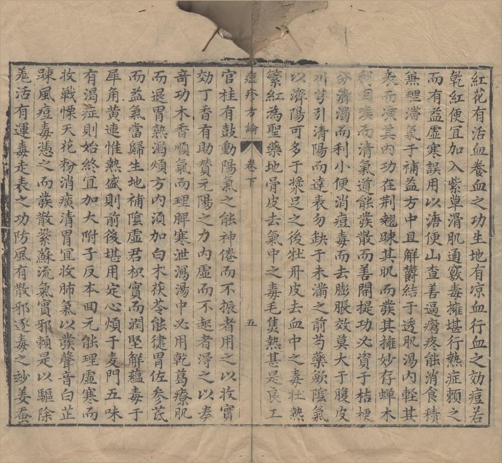 _万氏家抄痘疹诸家方论二卷续集一卷__