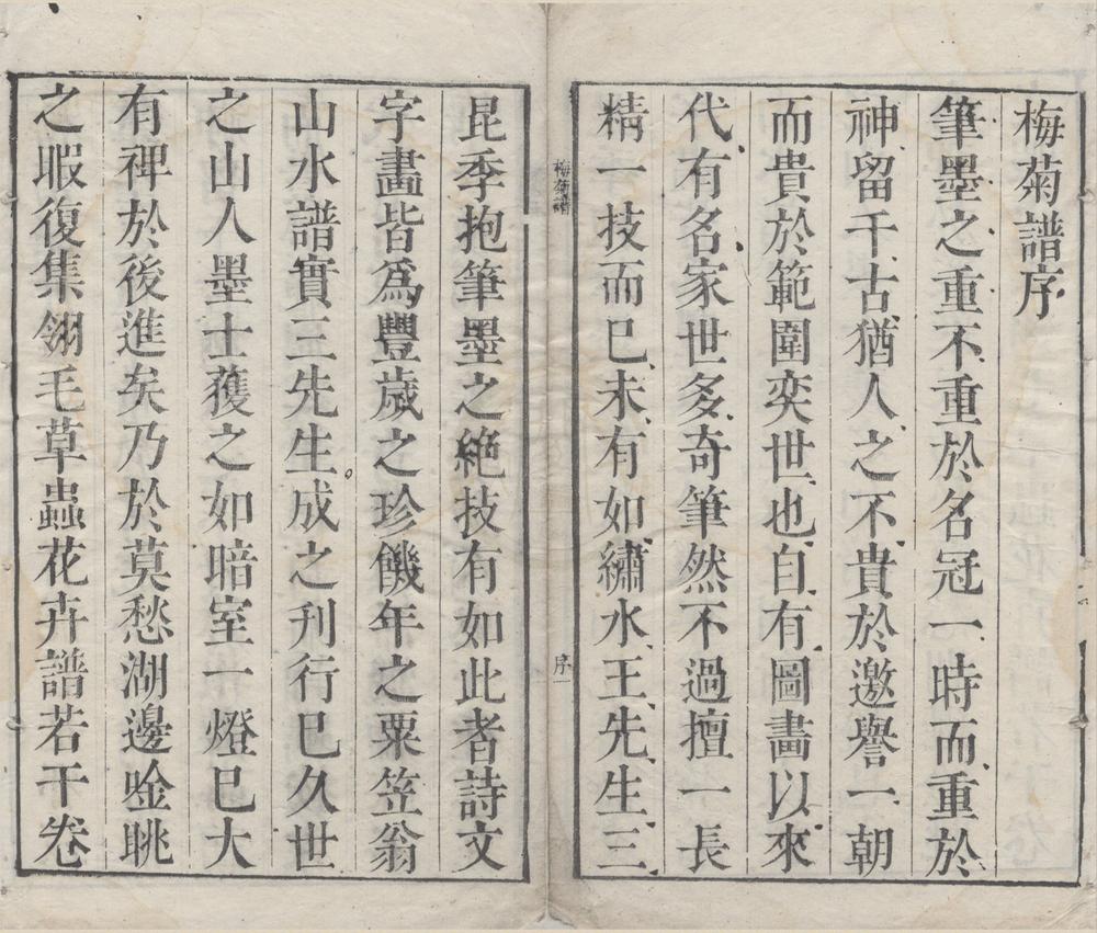 _芥子园画传二集八卷__