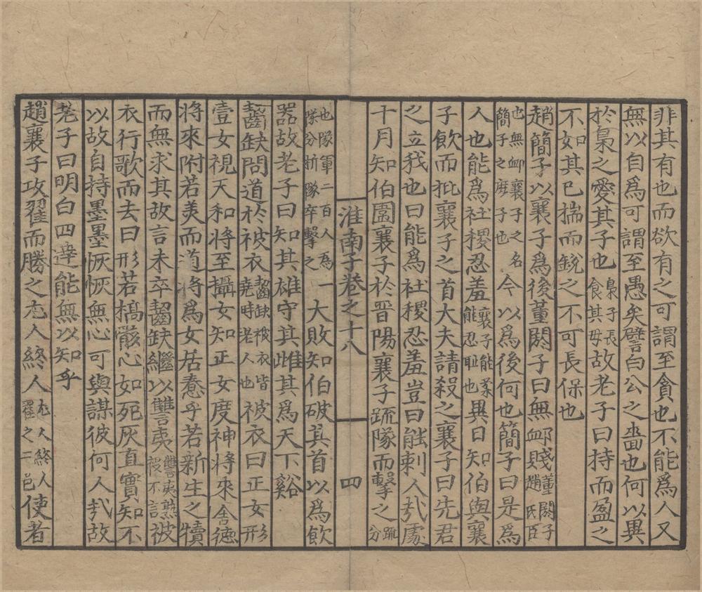 _淮南鸿烈解二十八卷__