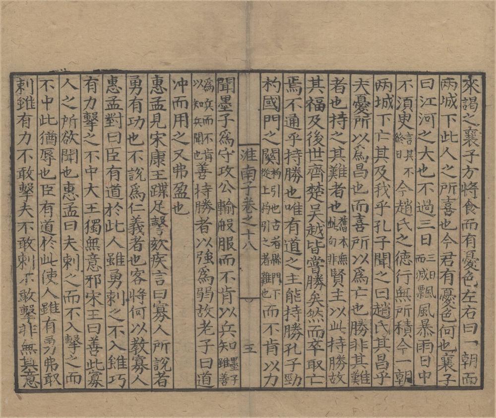 _淮南鸿烈解二十八卷__