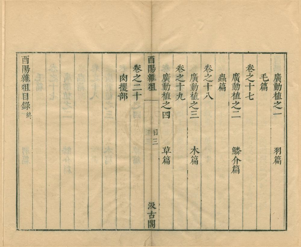 _酉阳杂俎二十卷续集十卷__