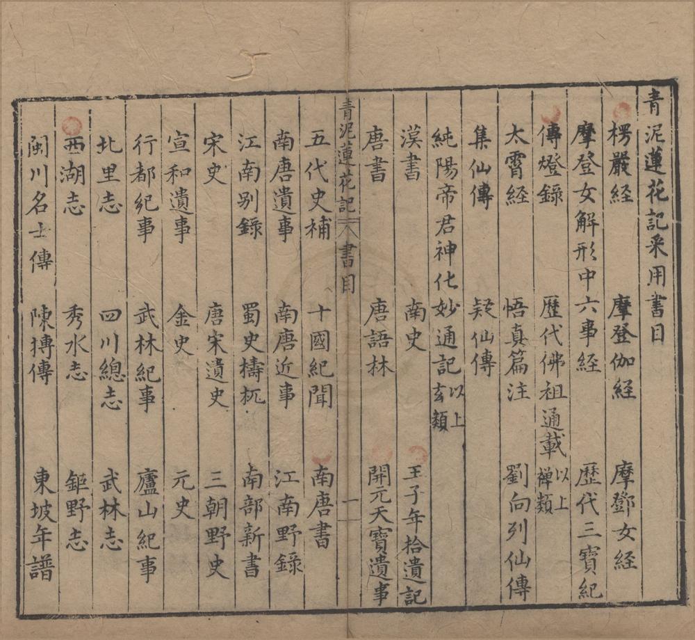 _青泥莲花记十三卷__