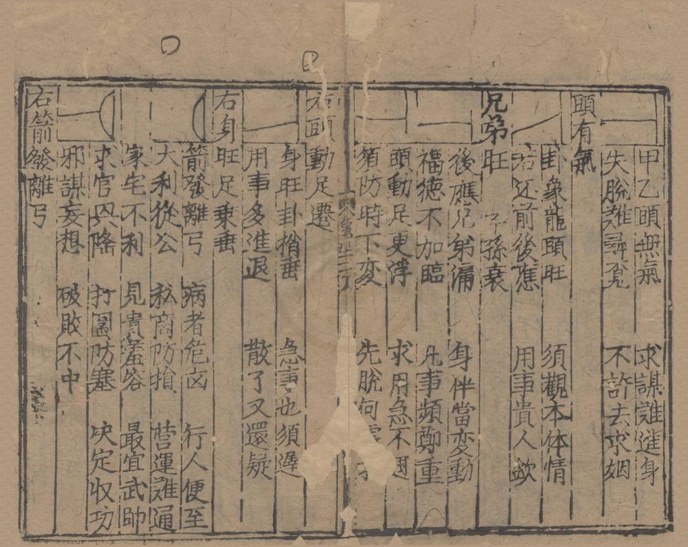 _新刊图解玉灵聚义占卜龟经四卷__