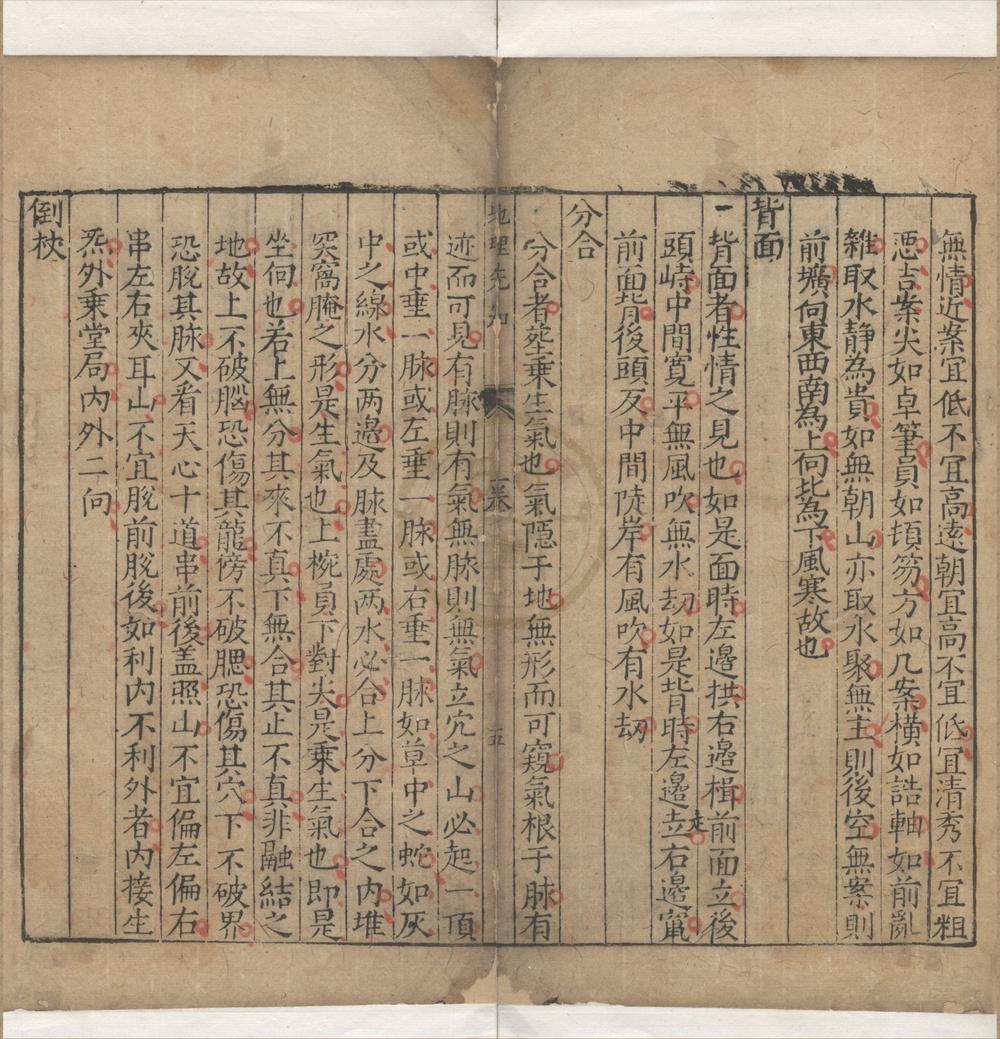 _新刊地理纲目荣亲入眼福地先知四卷__