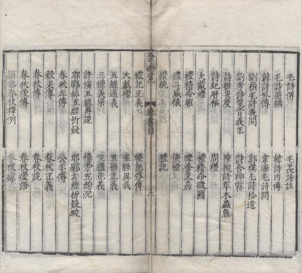 _太平御览一千卷目録十卷__