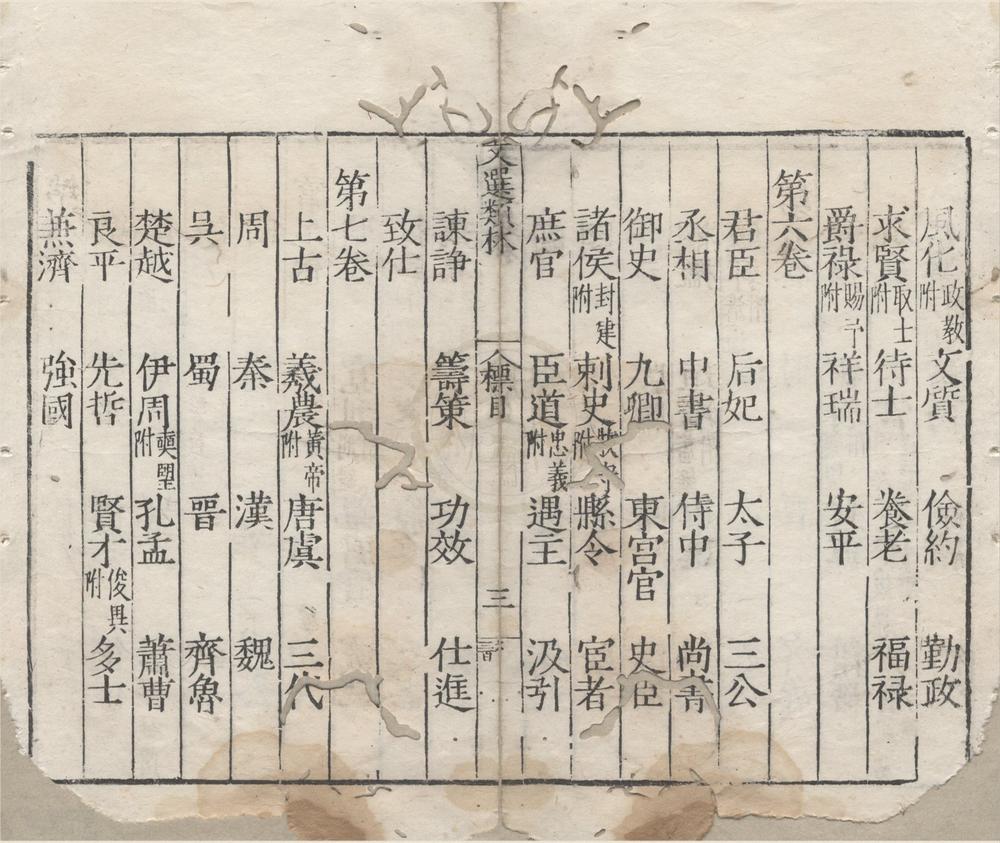 _文选类林十八卷__