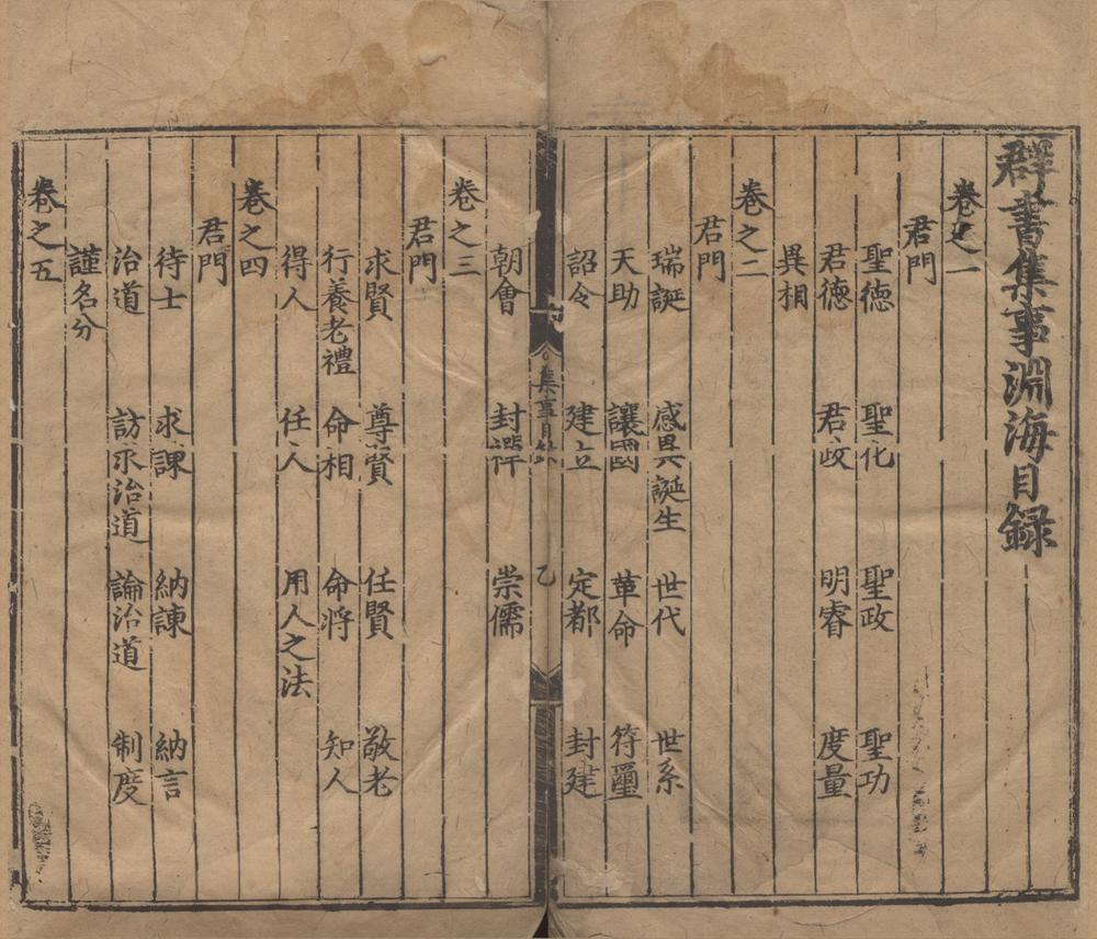 _群书集事渊海四十七卷__