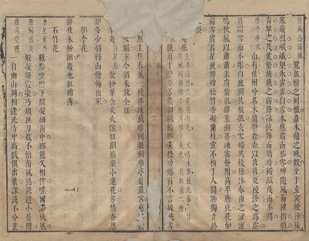 _雕龙屑卷物性考一卷__