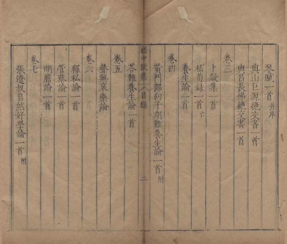 _汉魏六朝二十一名家集一百二十三卷（存一种）__