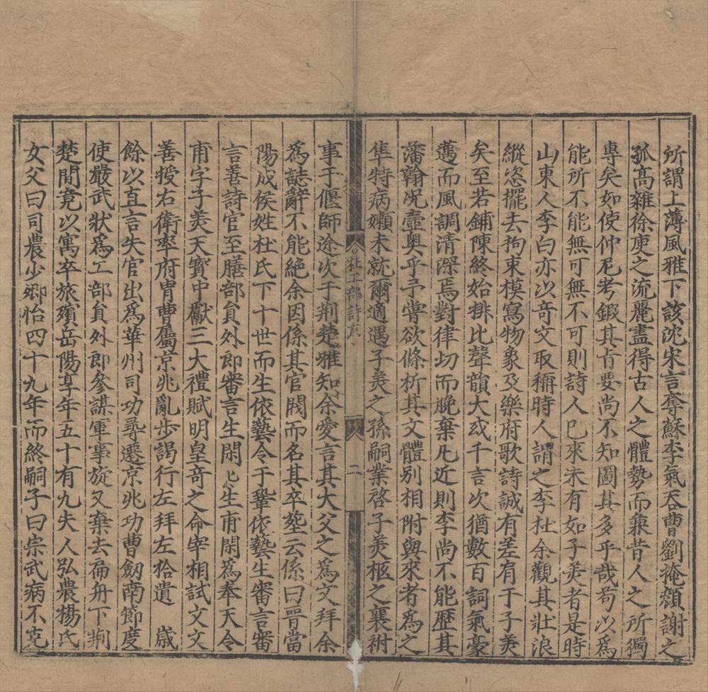 _集千家注批点补遗杜工部诗集二十卷__