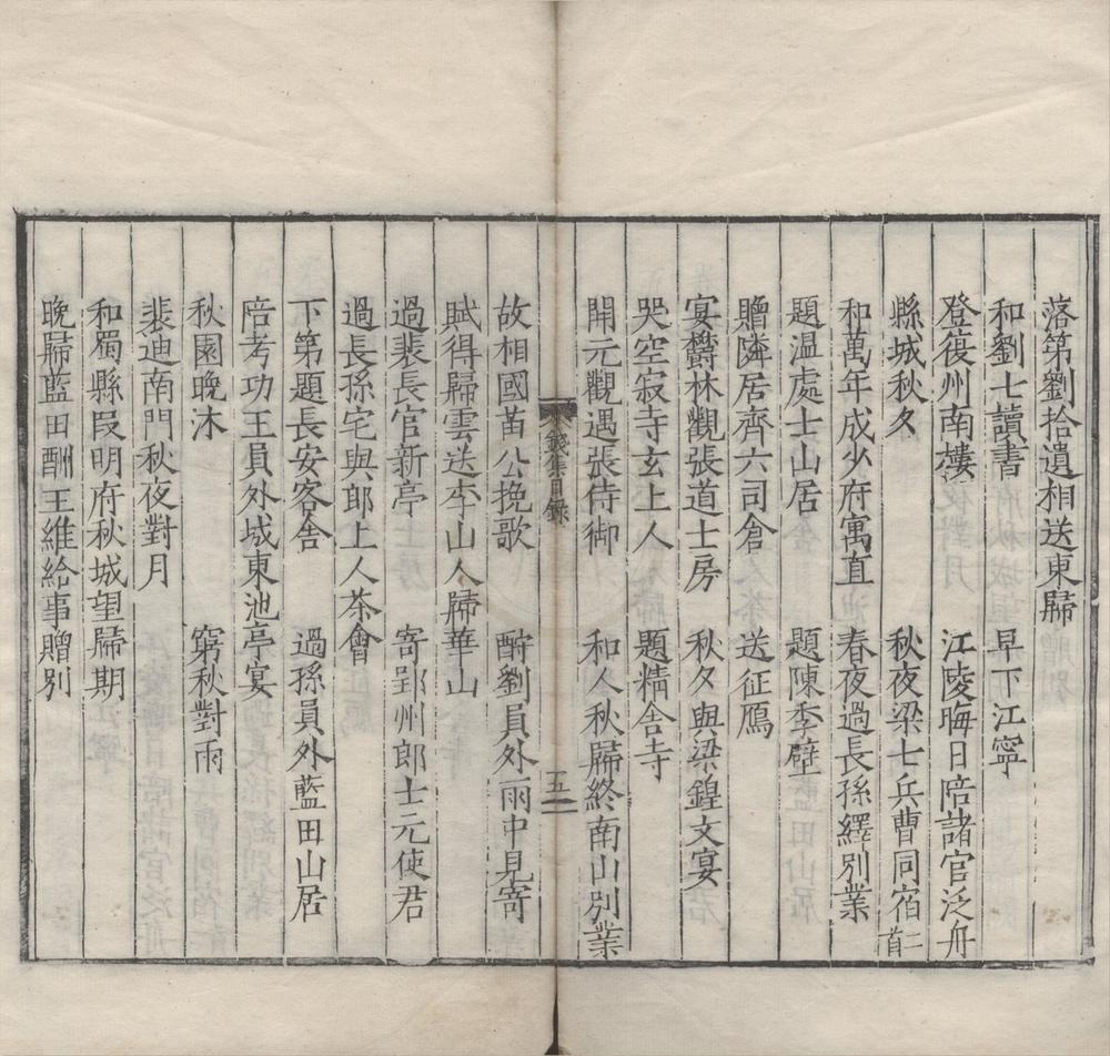 _中唐十二家诗集七十八卷（存一种）__