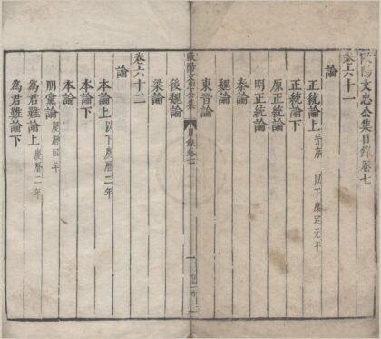 3005 欧阳文忠公一百三十卷目录十二卷 0222170103 1.jpg