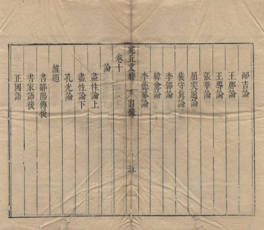 _宛丘先生文粹二十二卷__