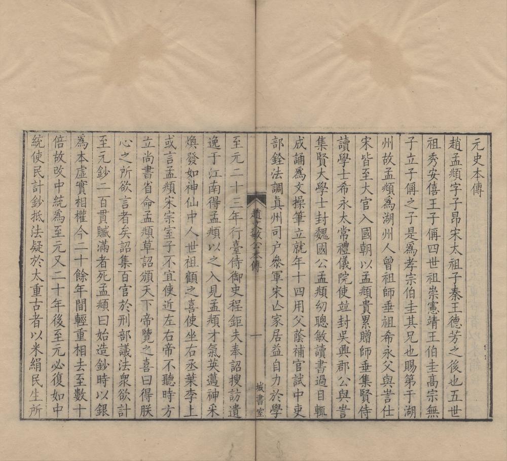 _赵文敏公松雪斋全集十卷外集一卷续集一卷__