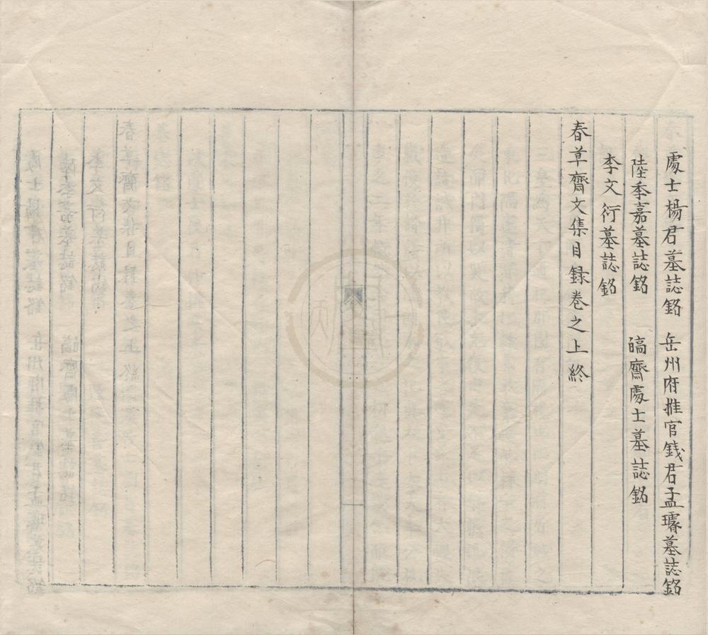 _春草斋文集十卷__