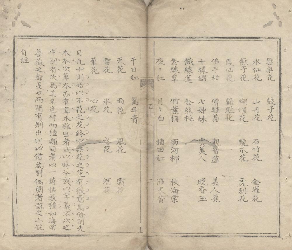 _春雨楼百花吟一卷__