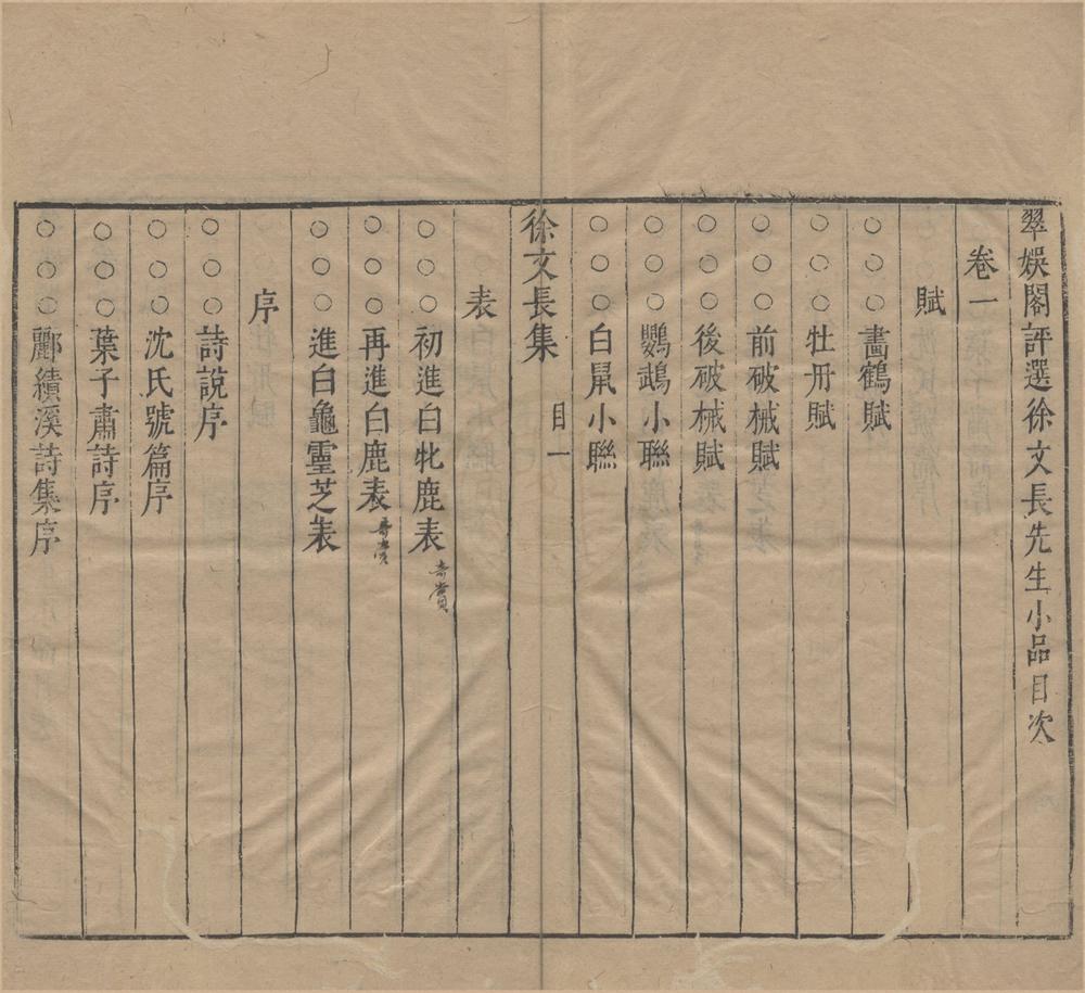 _皇明十六名家小品三十二卷__