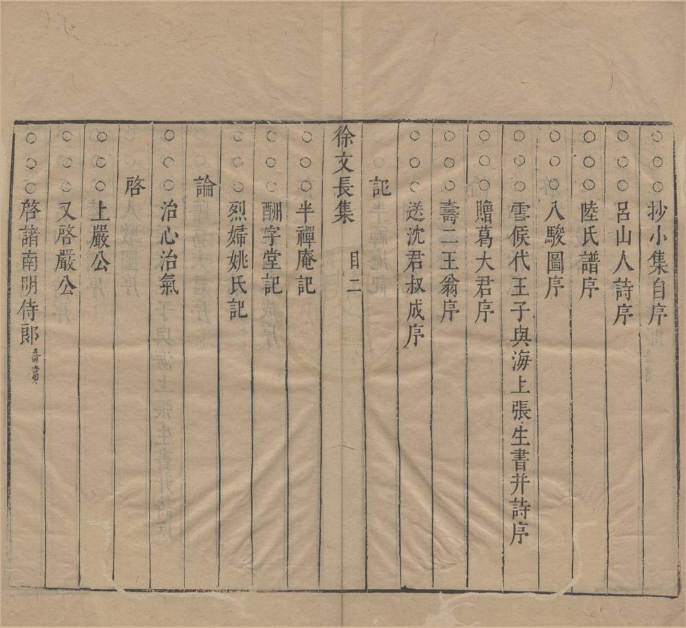 _皇明十六名家小品三十二卷__