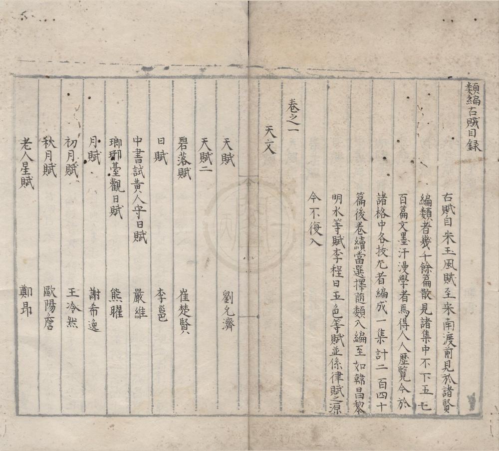 _类编古赋二十四卷__