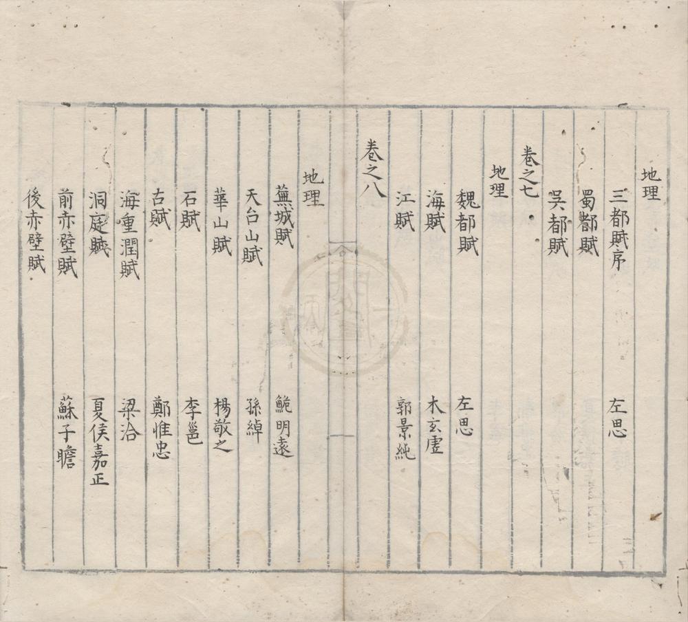 _类编古赋二十四卷__