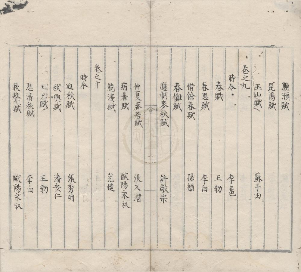 _类编古赋二十四卷__