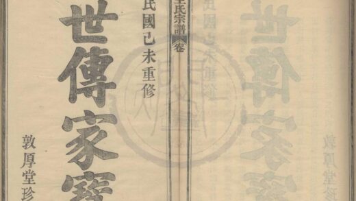 4138 浙江鄞县桃源王氏宗谱十六卷首一卷 0222174818 1.jpg