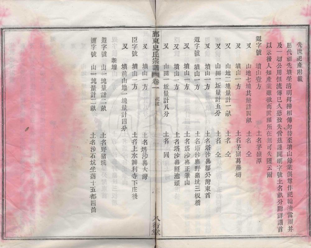 _(浙江鄞县)鄞东韩岭史氏宗谱二卷__