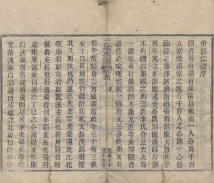 4189 浙江宁波三江李氏宗谱三十二卷首一卷末一卷 0222175231 1.jpg