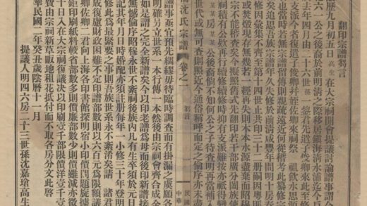 4207 浙江慈溪师桥沈氏宗谱十五卷 0222175356 1.jpg