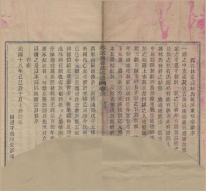 4229 浙江鄞县鄞西湖后锡东林家@林氏后房宗谱四卷首一卷 0222175541 1.jpg