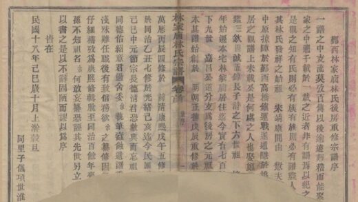 4229 浙江鄞县鄞西湖后锡东林家@林氏后房宗谱四卷首一卷 0222175541 1.jpg