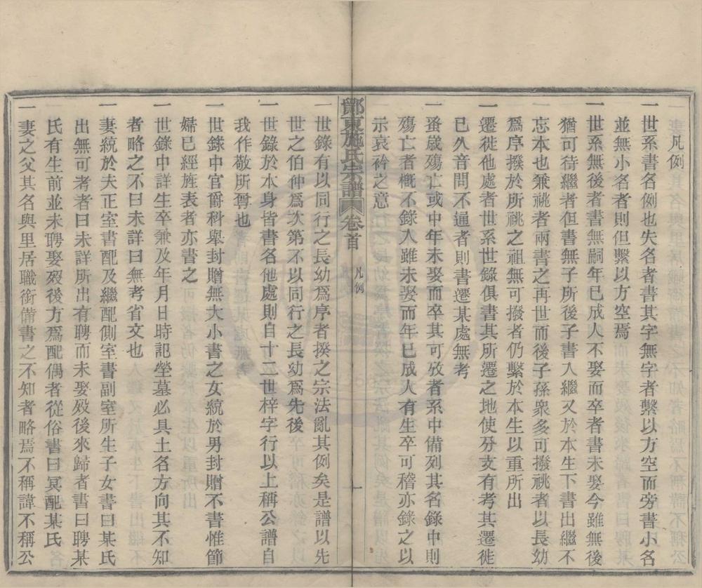 _(浙江宁波)鄮东施氏宗谱八卷首一卷__