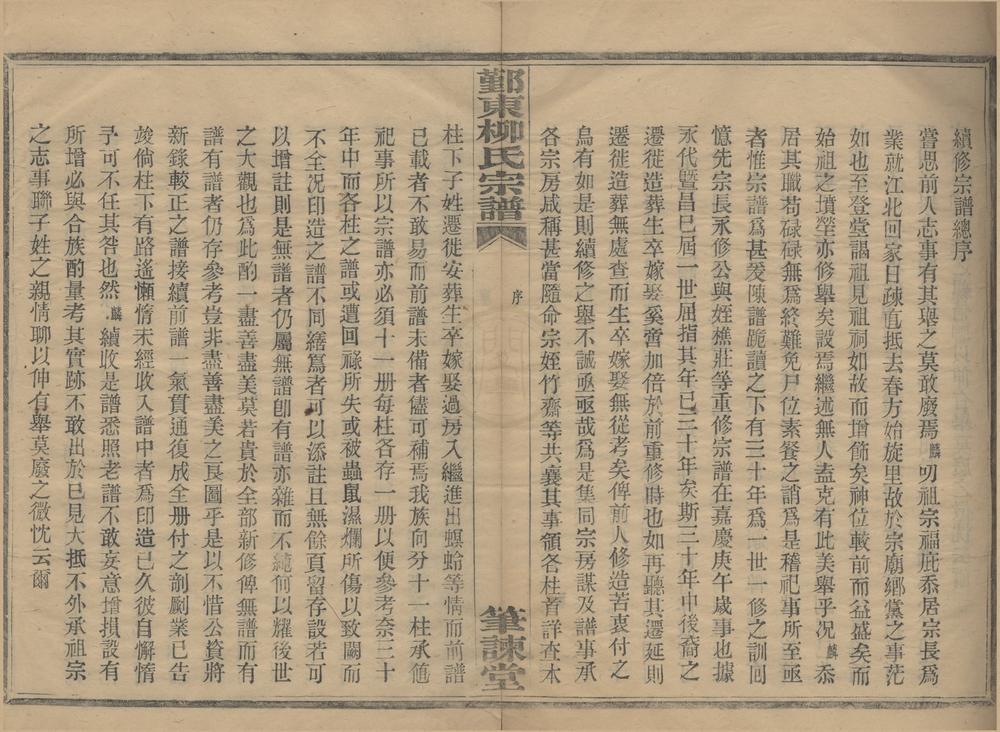 _(浙江鄞县)鄞东柳氏宗谱不分卷__
