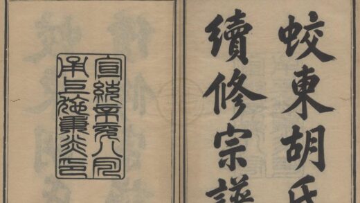 4289 浙江镇海蛟东胡氏重修宗谱四卷 0222180046 1.jpg