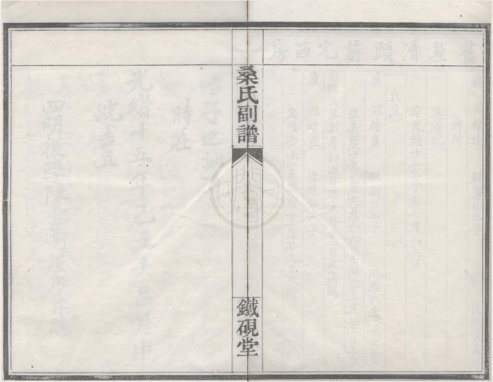 _(浙江鄞县)鄞东桑氏副谱不分卷__