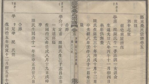 4317 浙江鄞县鄞东桑氏宗谱卷 0222180307 1.jpg