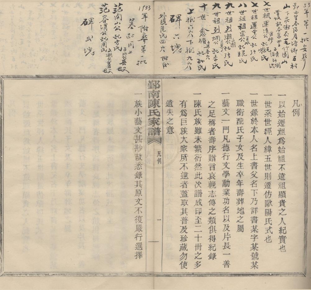 _(浙江鄞县)鄞南十亩漕陈氏宗谱不分卷__