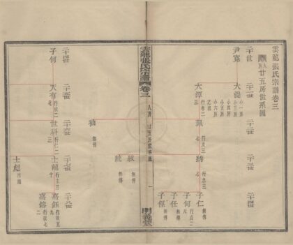 4373 龙云张氏宗谱十九卷末一卷 0222180757 1.jpg