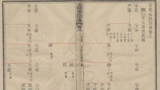 4373 龙云张氏宗谱十九卷末一卷 0222180757 1.jpg