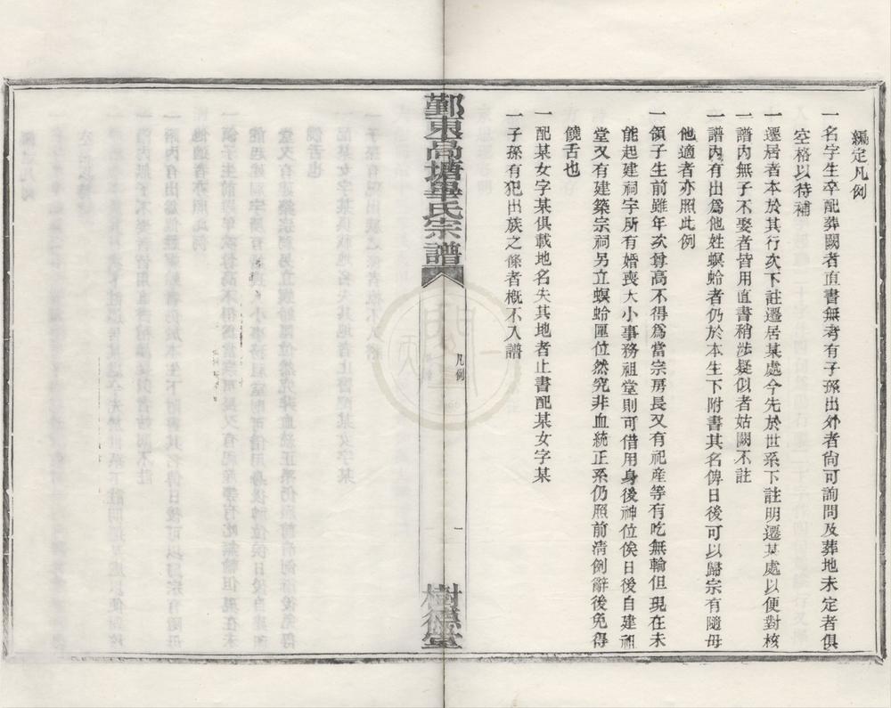 _(浙江鄞县)鄞东高塘毕氏家谱不分卷__