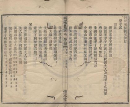 4428 浙江宁波鄞城儒林董氏元二房支谱卷 0222181258 1.jpg