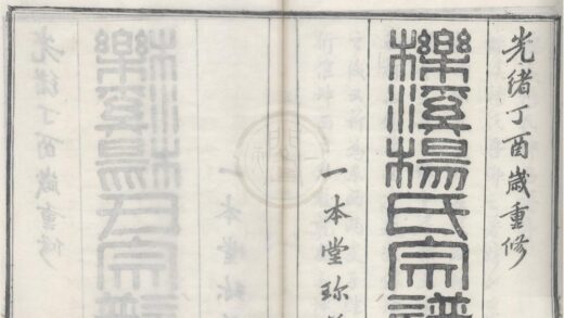 4441 浙江鄞县栎溪杨氏宗谱二十卷首一卷 0222181400 1.jpg