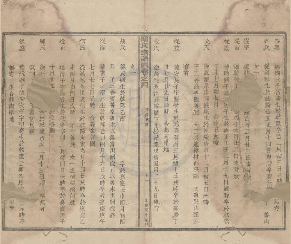 _(浙江奉化)顾氏家谱卷__