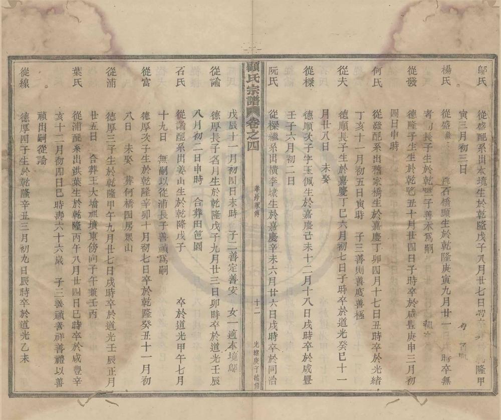 _(浙江奉化)顾氏家谱卷__