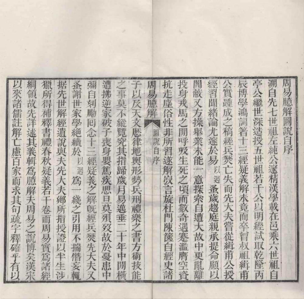 _周易通解四卷图说二卷__