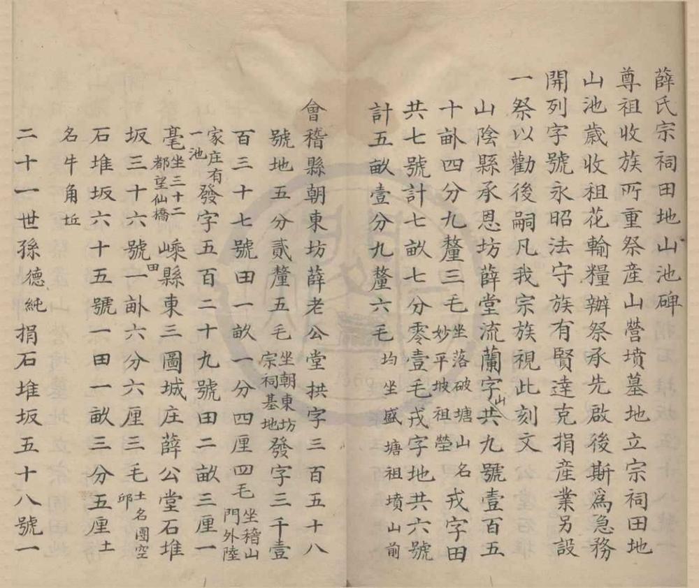 _会稽薛氏家谱不分卷__